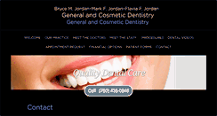 Desktop Screenshot of jordandentalgroup.com